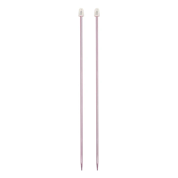 Pair of Susan Bates knitting needles.