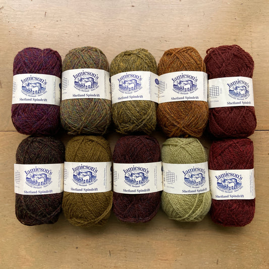 Autumn Tam Kit Kits Jamieson's Hillsborough Yarn Shop