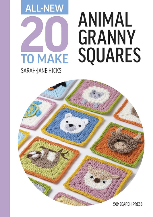 20 Animal Granny Squares to Make