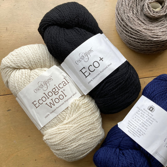Eco+ Ecological Wool Bulky Cascade Hillsborough Yarn Shop