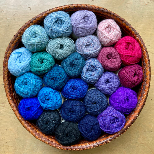 Shetland Spindrift - Cool Colors Fingering Jamieson's Hillsborough Yarn Shop