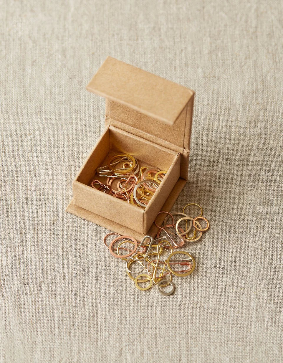 Precious Metal Stitch Markers - Hillsborough Yarn Shop