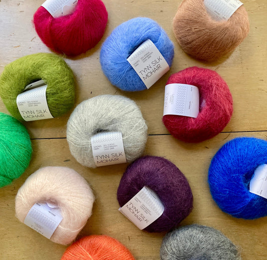Tynn Silk Mohair Lace Sandnes Garn Hillsborough Yarn Shop