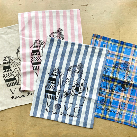 Vovó Project Bag Accessories Retrosaria Rosa Pomar Hillsborough Yarn Shop