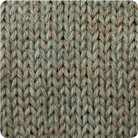 Sage green swatch knit with Alpaca Yarn Co. Classic Alpaca yarn.