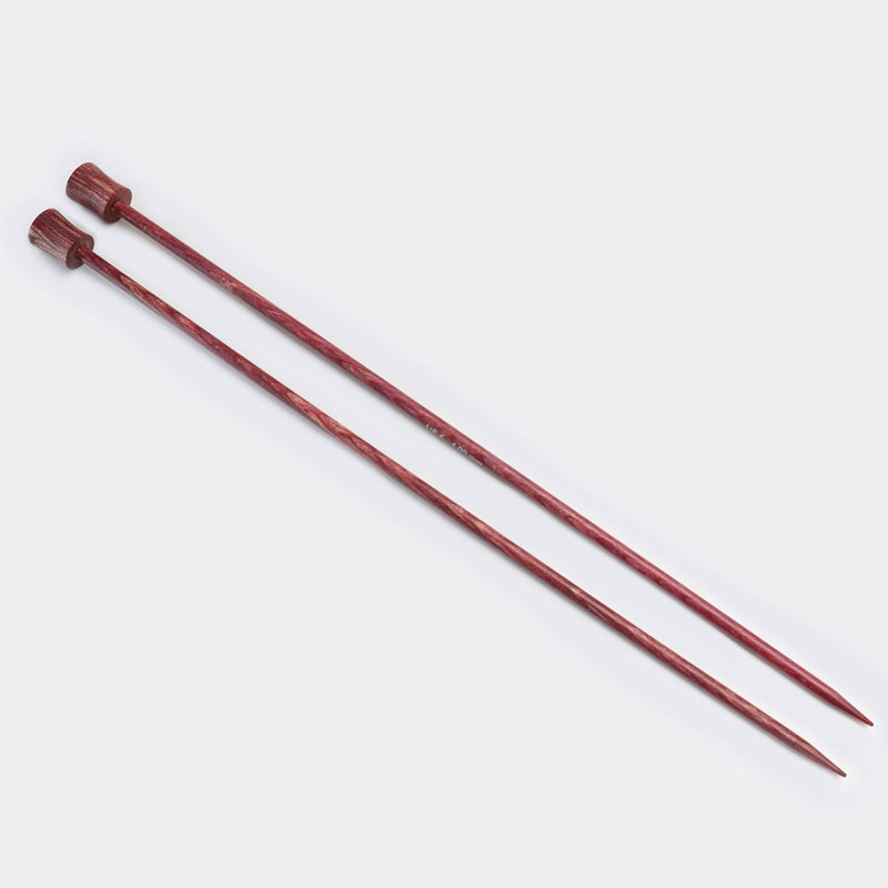 Pair of pink Dreamz single pointed needles.