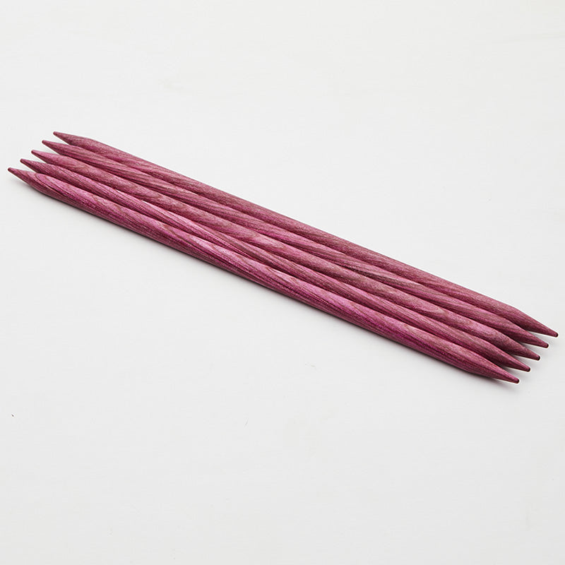 Set of 5 pink Dreamz double pointed needles.