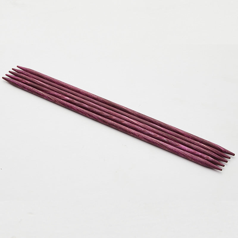 Set of 5 pink Dreamz double pointed needles.