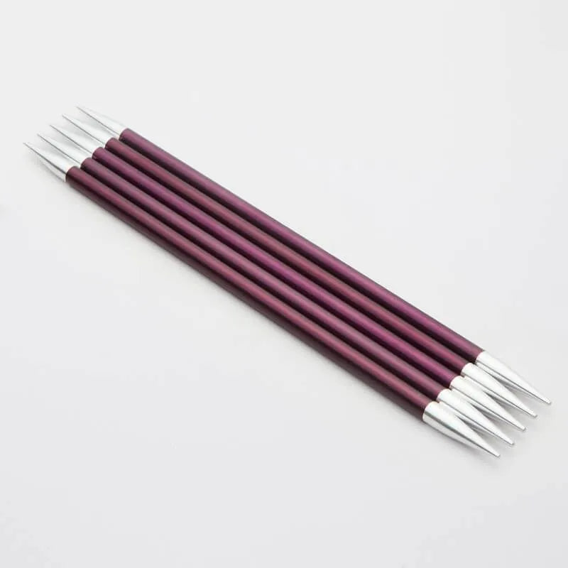 KnitPro Zing 6" Double Pointed Needles