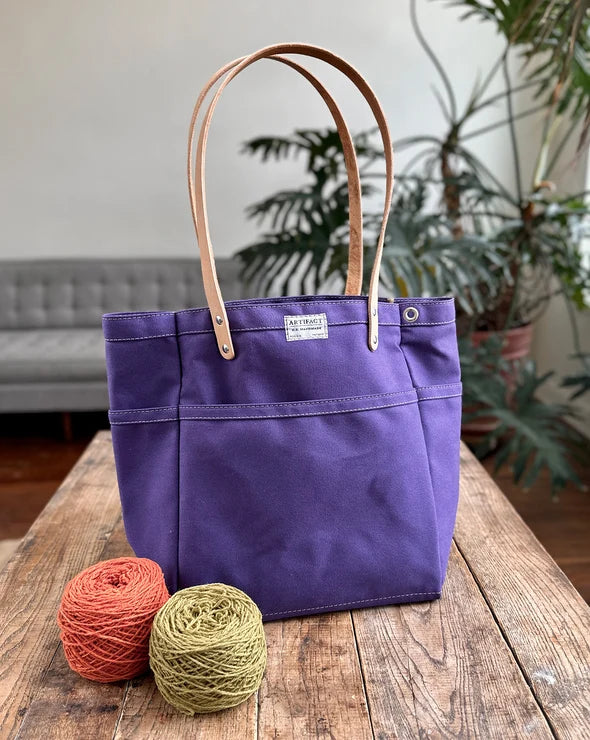 Knitting & Crochet Project Tote