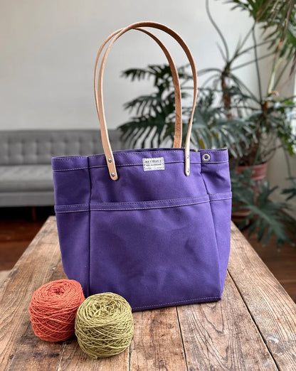 Knitting & Crochet Project Tote