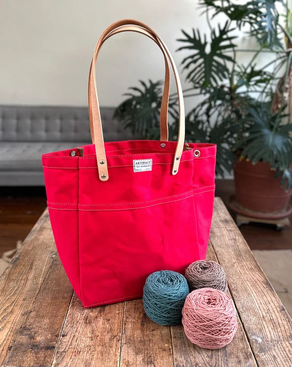 Knitting & Crochet Project Tote
