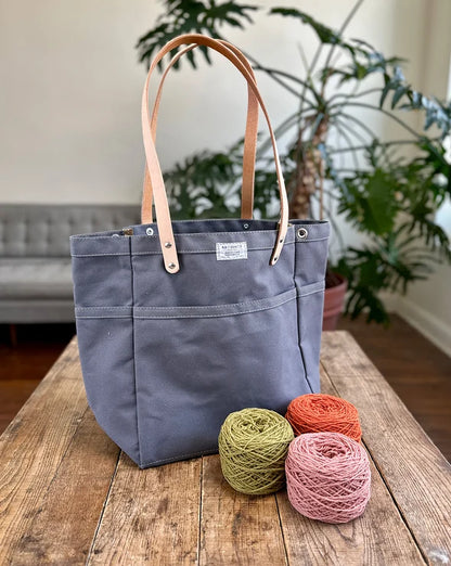 Knitting & Crochet Project Tote