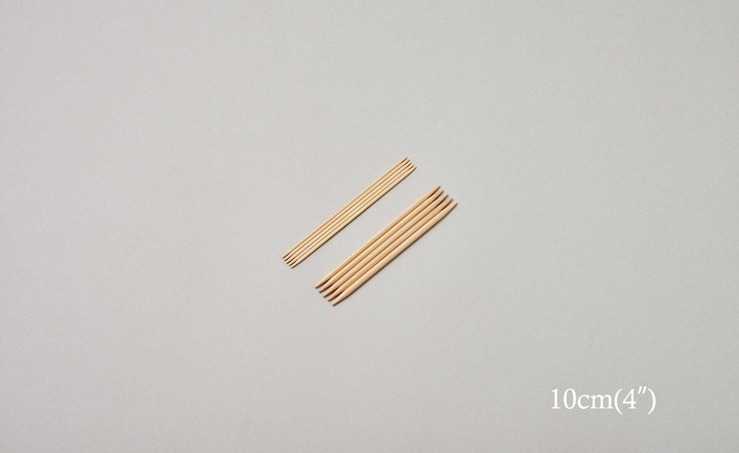 Shirotake Bamboo Double Pointed Needles - 4"