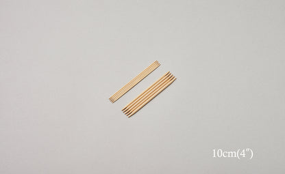 Shirotake Bamboo Double Pointed Needles - 4"