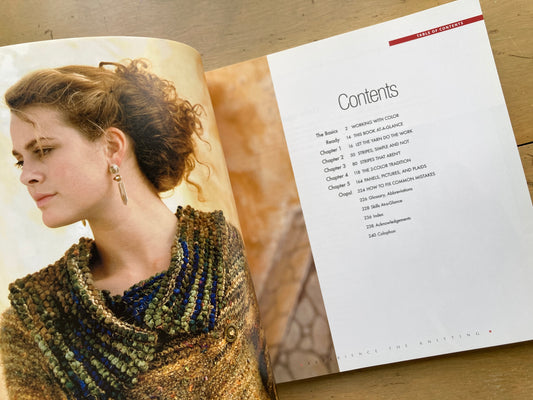 The Knitting Experience, Book 3: Color, by Sally Melville Books XRX Books Hillsborough Yarn Shop