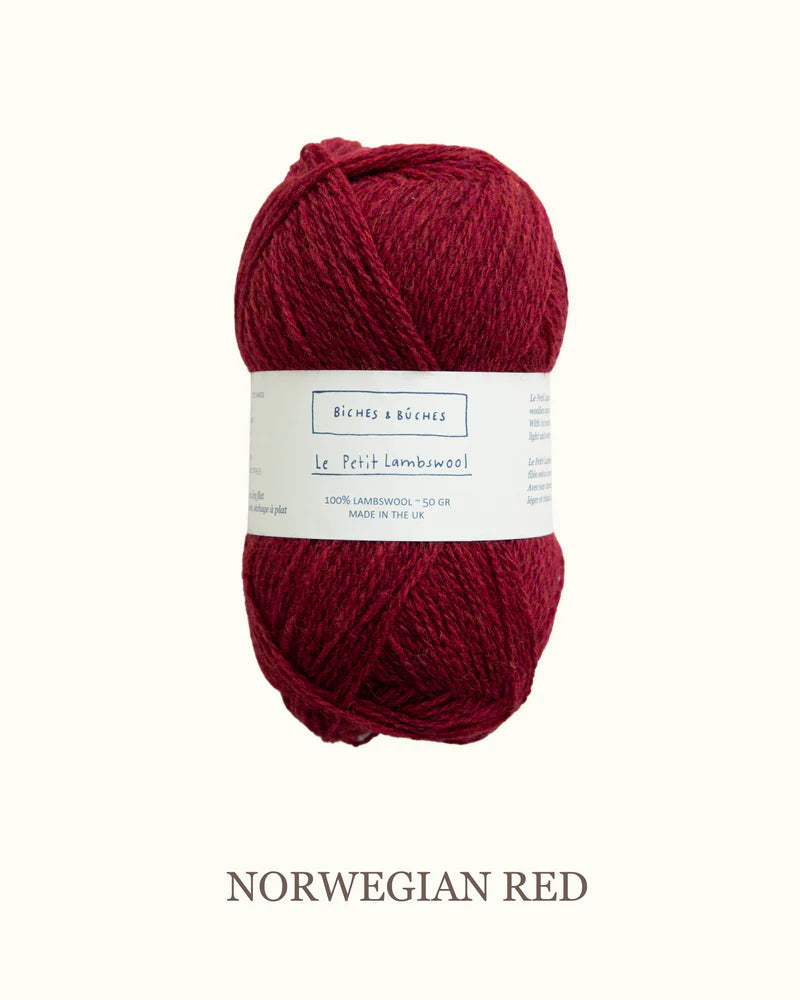 Le Petit Lambswool Fingering Biches & Bûches Hillsborough Yarn Shop