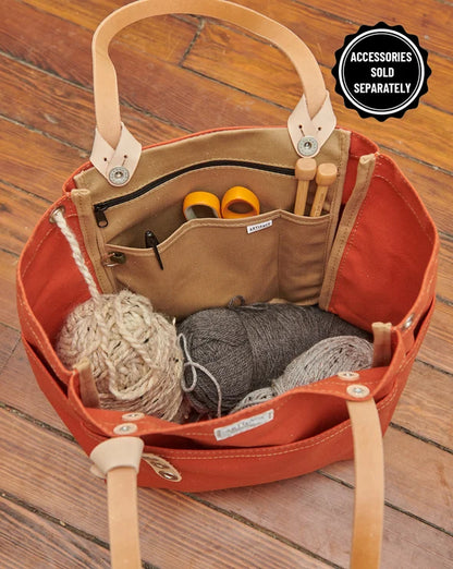Knitting & Crochet Project Tote