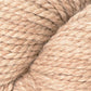 Close up on skein of Berroco Ultra Alpaca Chunky yarn in beige. 