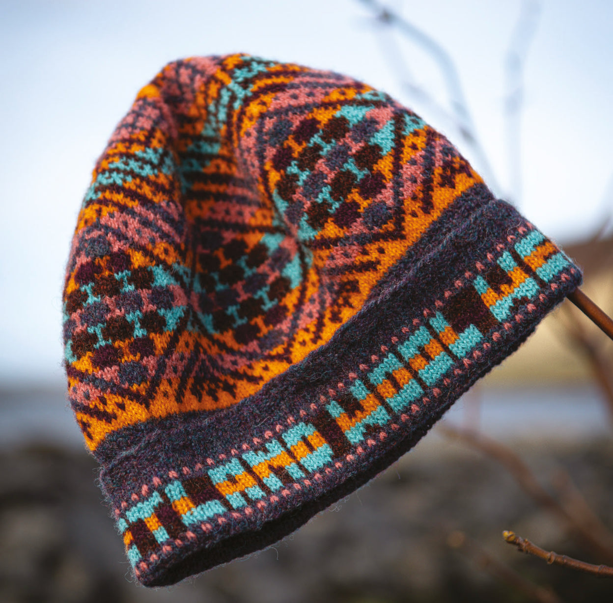 Shetland Wool Week Hat Kit: Birsie Beanny Kits Jamieson's Hillsborough Yarn Shop