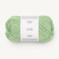 Light green ball of Sandnes Garn Line yarn. 