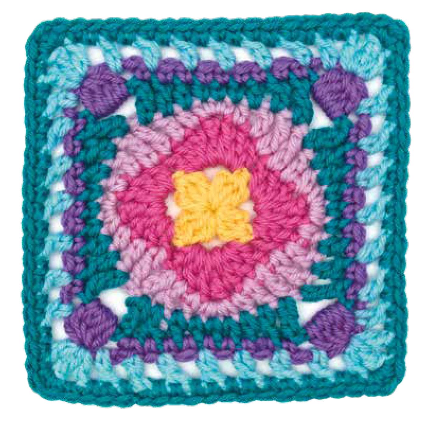 The Bright and Bold Granny Square Card Deck Books Search Press Hillsborough Yarn Shop