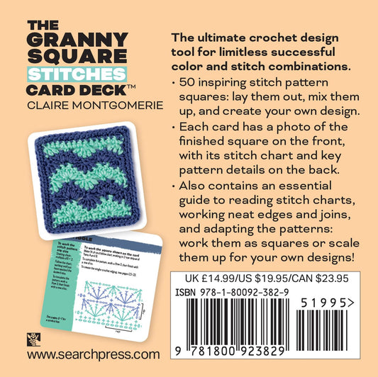 The Granny Square Stitches Card Deck: 50 Mix and Match Designs