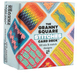 The Granny Square Stitches Card Deck: 50 Mix and Match Designs