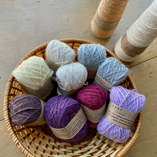 HABU Textiles Cotton Nerimaki Slub