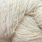 Close up on a natural white skein of Briggs & Little Sport yarn. 