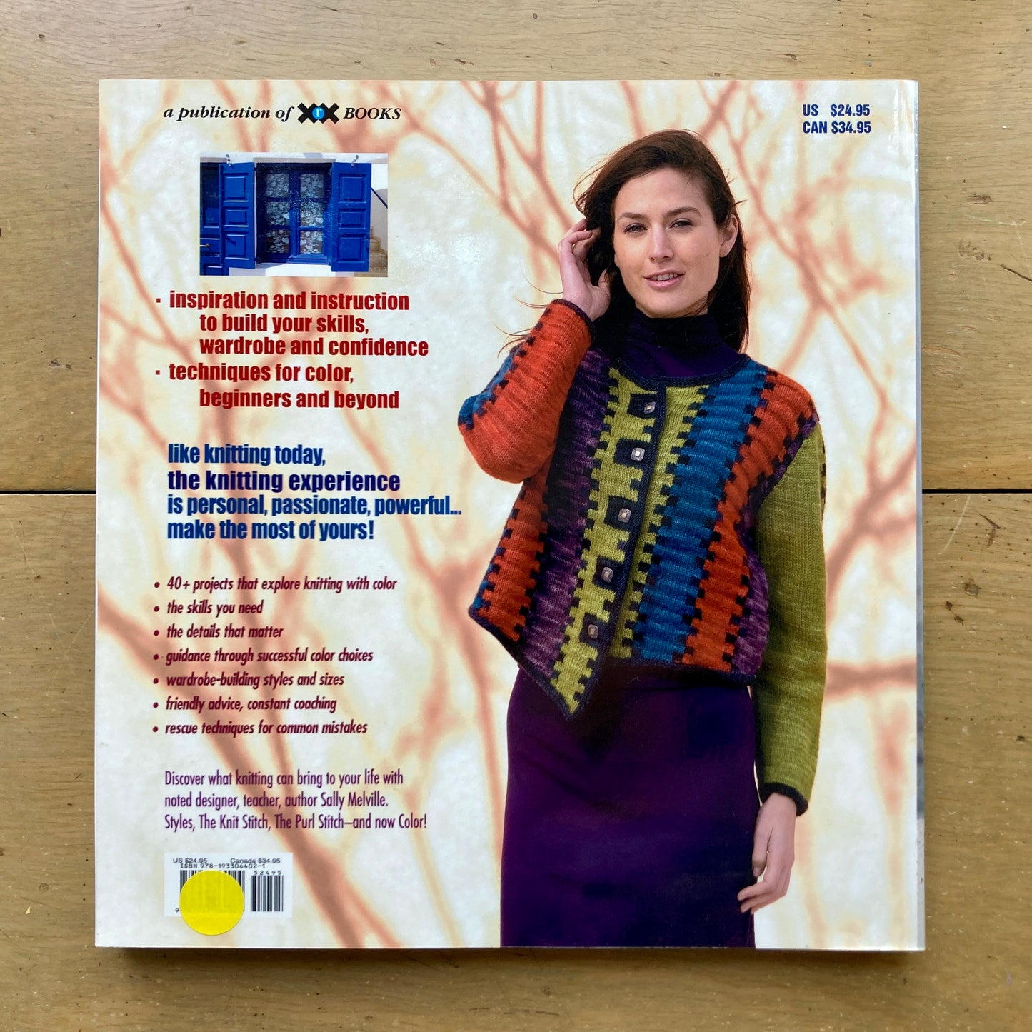 The Knitting Experience, Book 3: Color, by Sally Melville Books XRX Books Hillsborough Yarn Shop