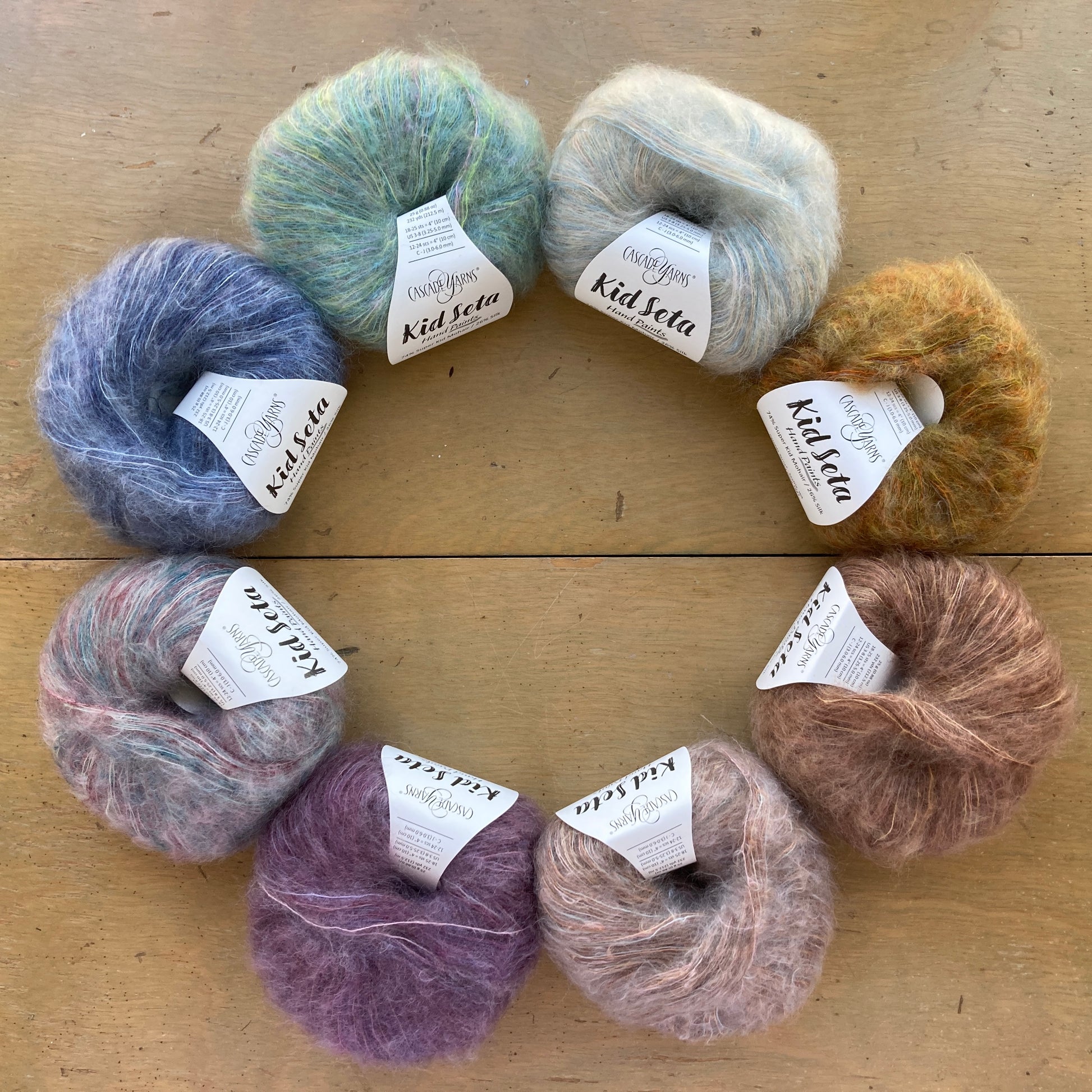 Kid Seta Hand Paints Lace Cascade Hillsborough Yarn Shop