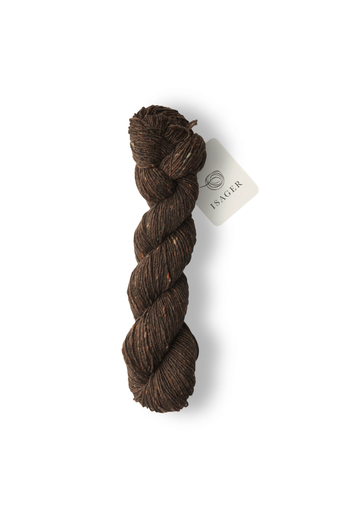 Isager Yarn Tweed - color Chocolate - Hillsborough Yarn Shop - Hillsborough, NC, USA