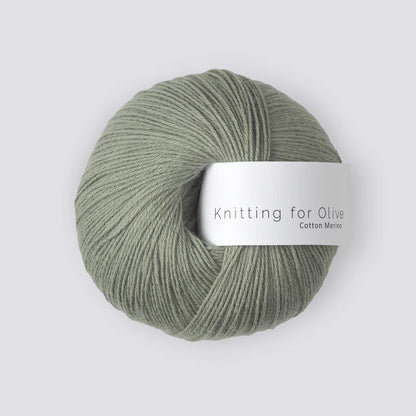 Cotton Merino Fingering Knitting for Olive Hillsborough Yarn Shop