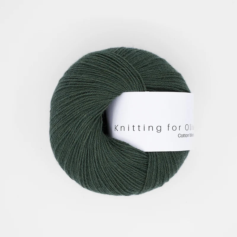Cotton Merino Fingering Knitting for Olive Hillsborough Yarn Shop