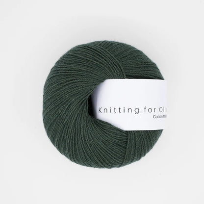 Cotton Merino Fingering Knitting for Olive Hillsborough Yarn Shop