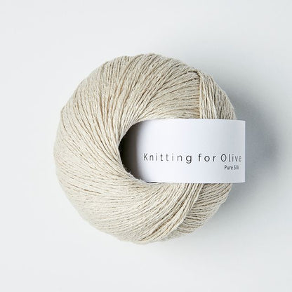 Pure Silk Fingering Knitting for Olive Hillsborough Yarn Shop