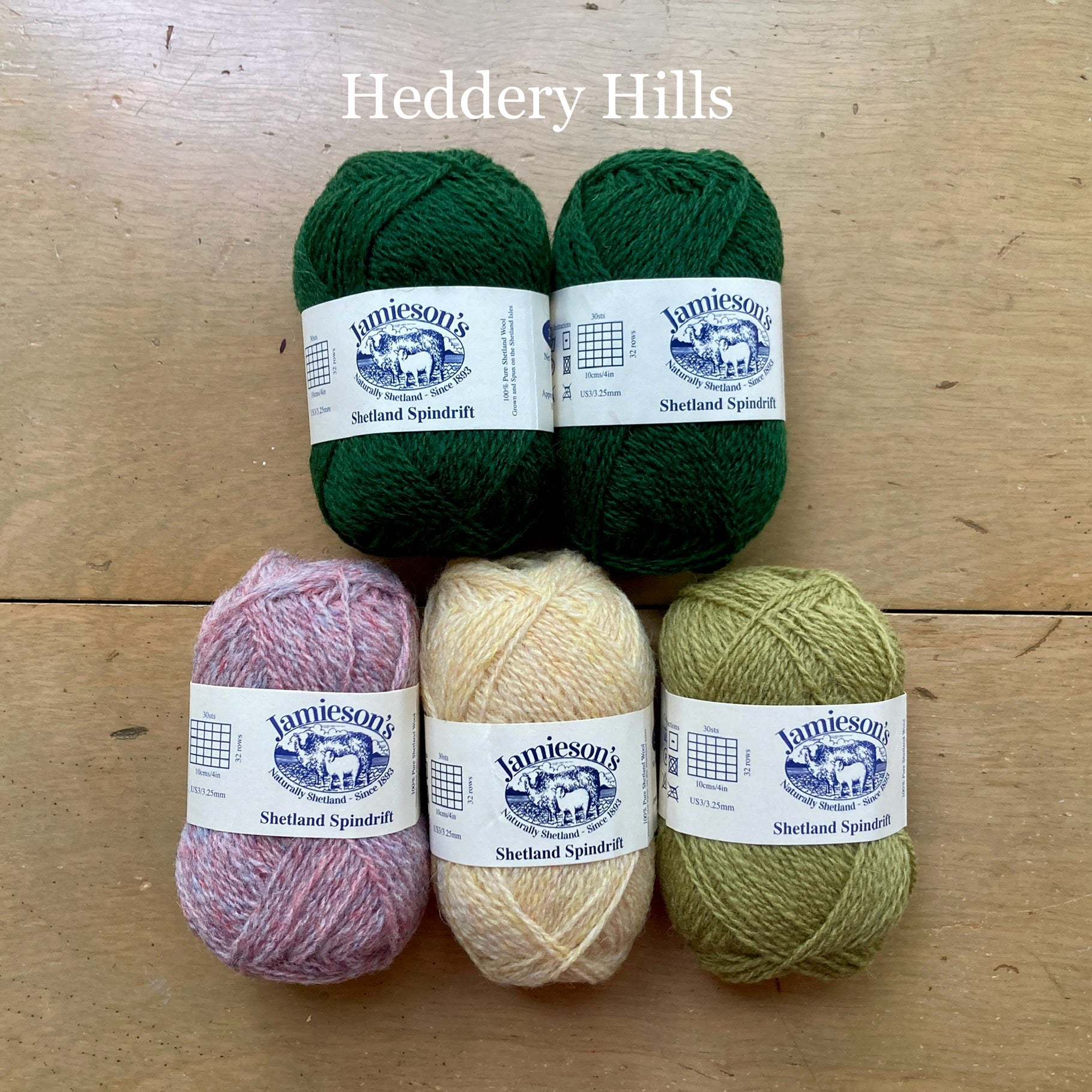 Shetland Wool Week Hat Kit: Birsie Beanny Kits Jamieson's Hillsborough Yarn Shop