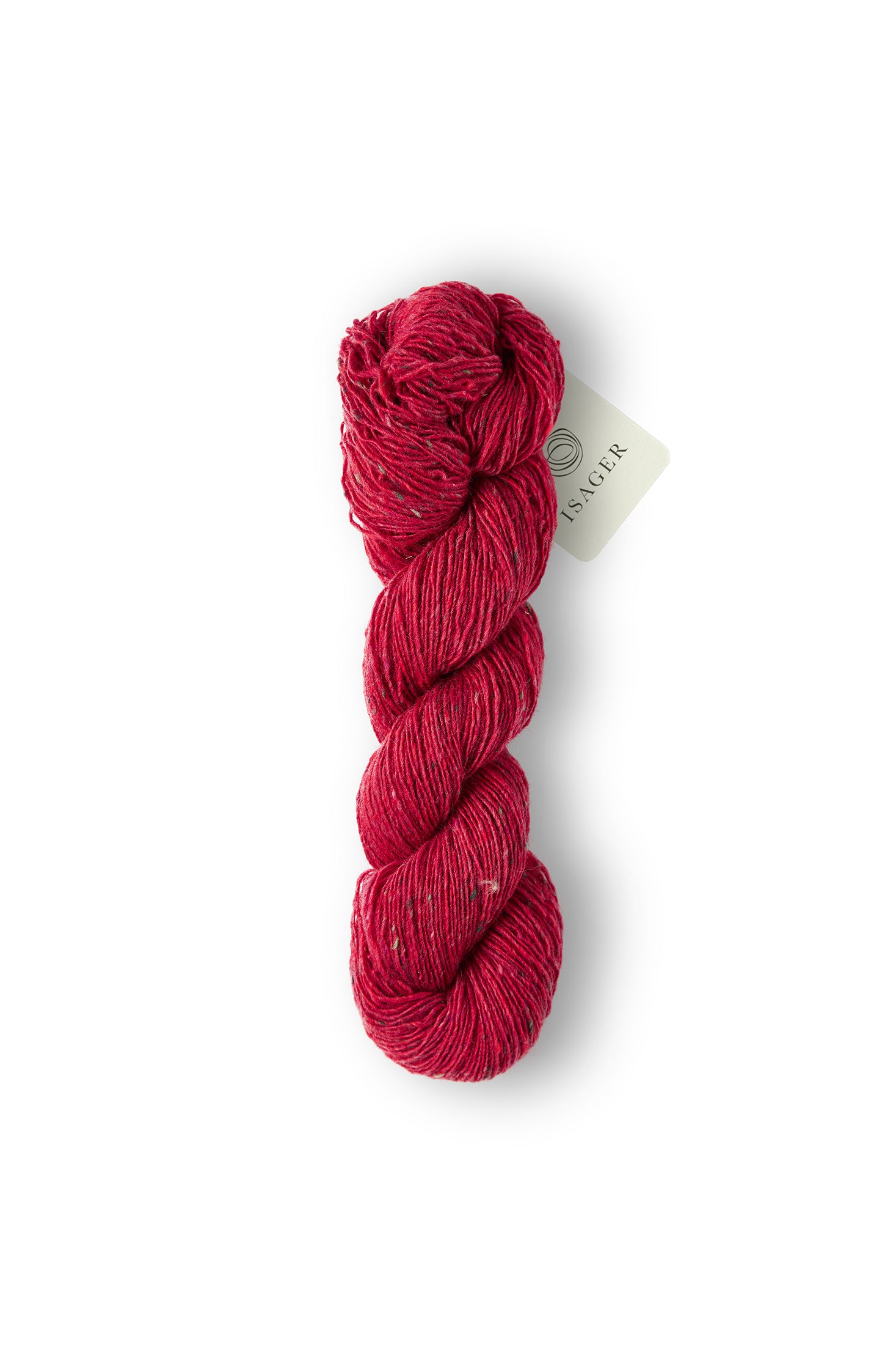 Isager Yarn Tweed - color Raspberry - Hillsborough Yarn Shop - Hillsborough, NC, USA