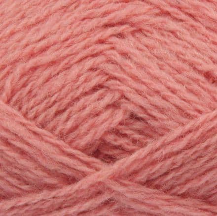 Light coral pink - Jamieson's Shetland Spindrift yarn in Coral.