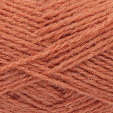 Muted, light orange - Jamieson's Shetland Spindrift yarn in Sandalwood.