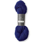 Deep cobalt skein of Isager Jensen yarn. 