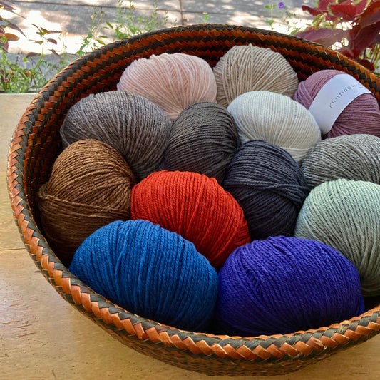 Knitting for Olive Heavy Merino basket