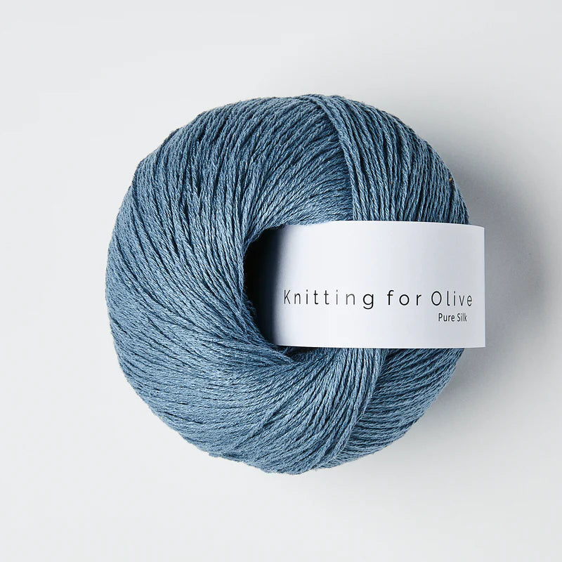 Pure Silk Fingering Knitting for Olive Hillsborough Yarn Shop
