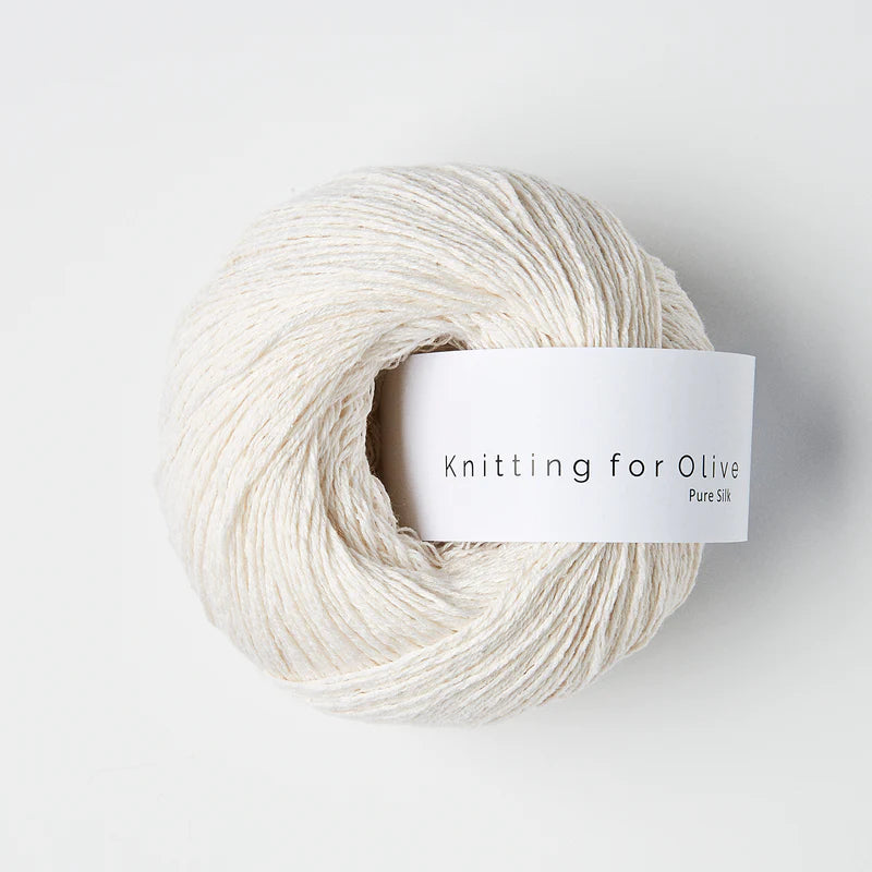Pure Silk Fingering Knitting for Olive Hillsborough Yarn Shop