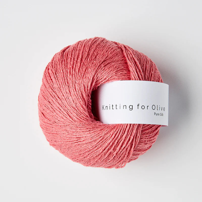 Pure Silk Fingering Knitting for Olive Hillsborough Yarn Shop