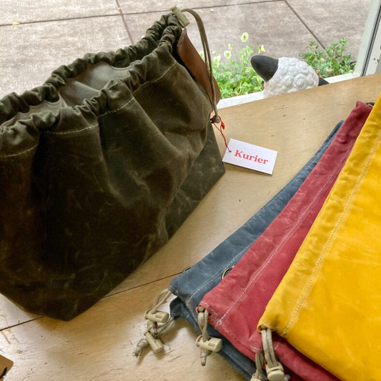 Kurier Waxed Canvas Project Bags