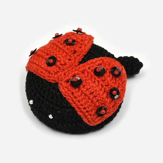 Ladybug-shaped Lantern Moon tape measure. 