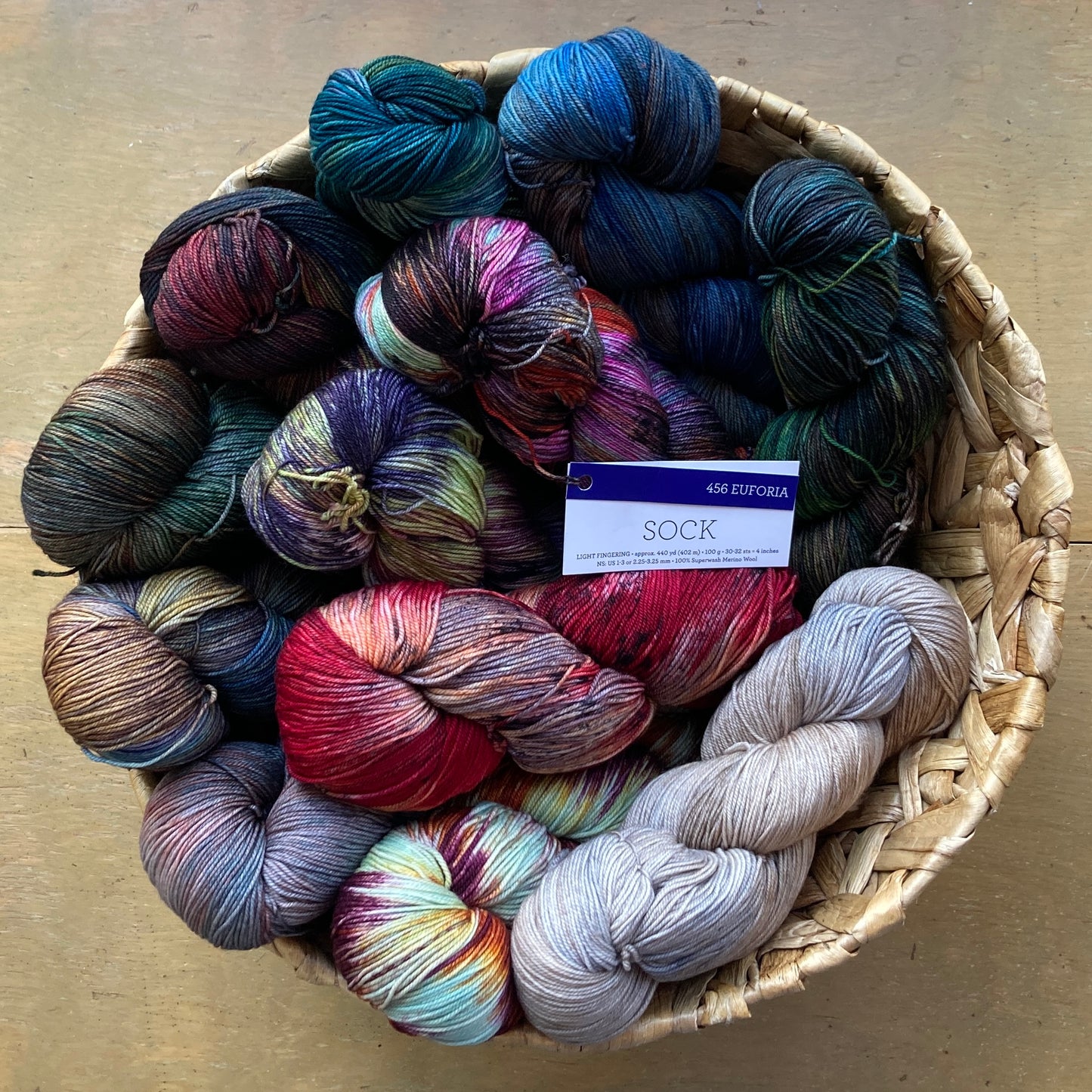 Malabrigo Sock - Aura Collection Fingering Malabrigo Hillsborough Yarn Shop