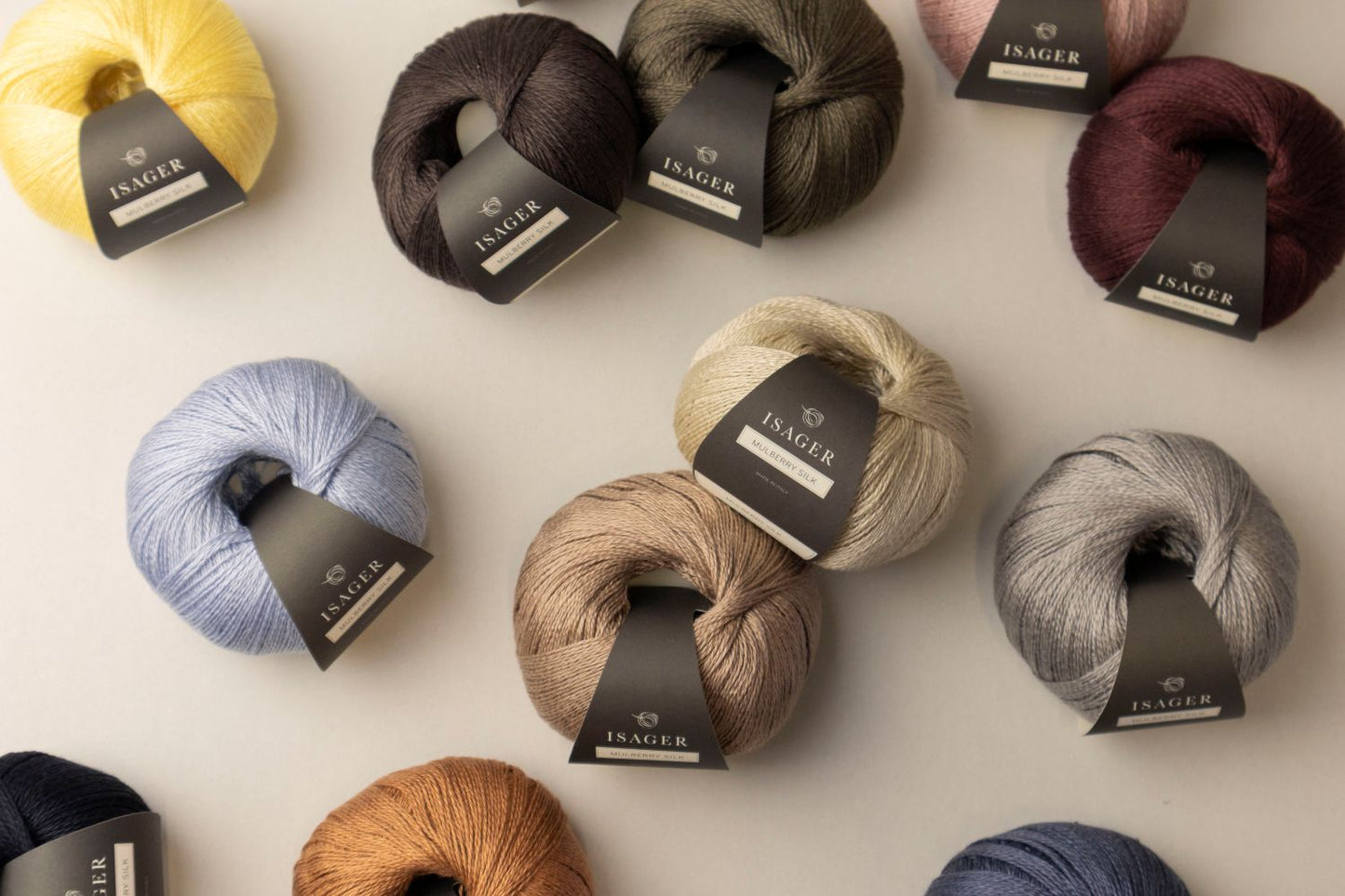 Mulberry Silk Lace Isager Hillsborough Yarn Shop